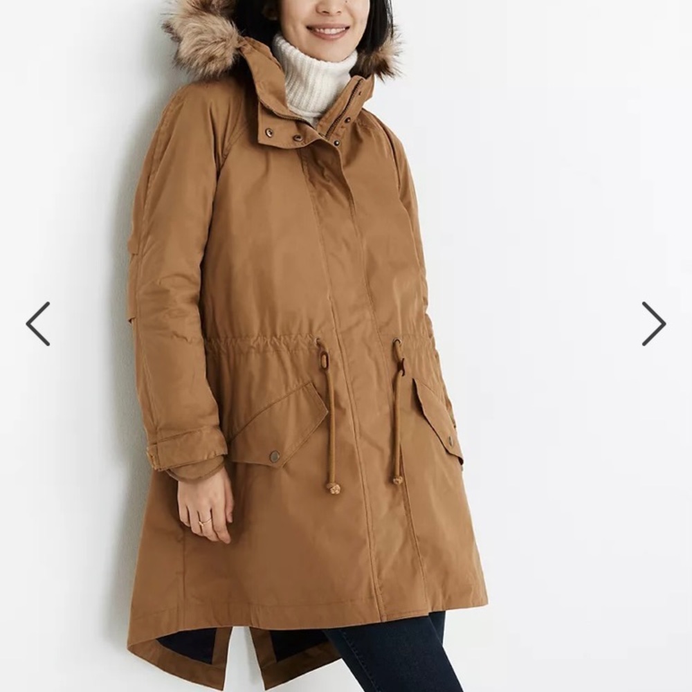Madewell Nylon Vancouver Parka S